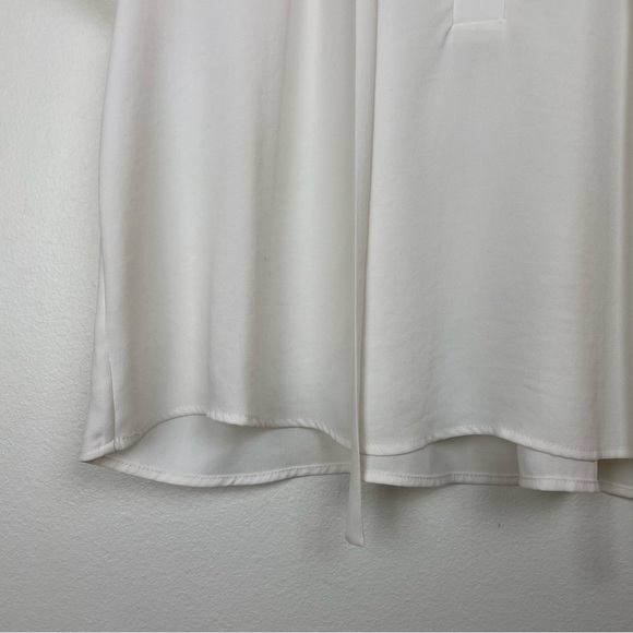 H&M White Tie Neck Blouse - Picture 5 of 6